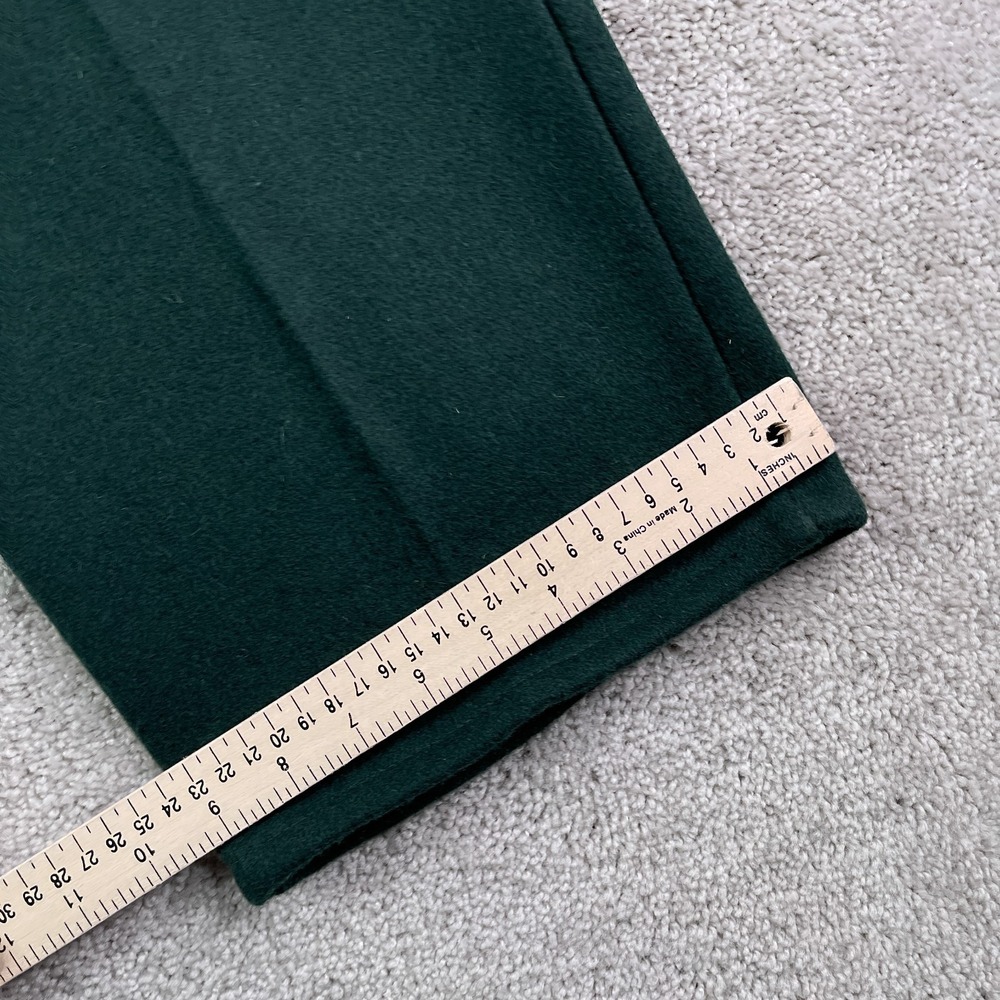 Big Bill Pants Mens 38x26 Green Heavy Wool Flannel Hunting Workwear Utility - Picture 8 of 11